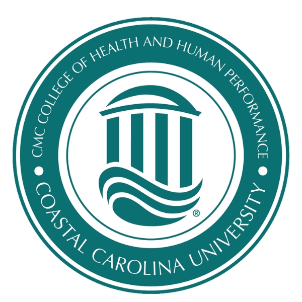 A graphic of the Conway Medical Center College of Health and Human Performance round logo
